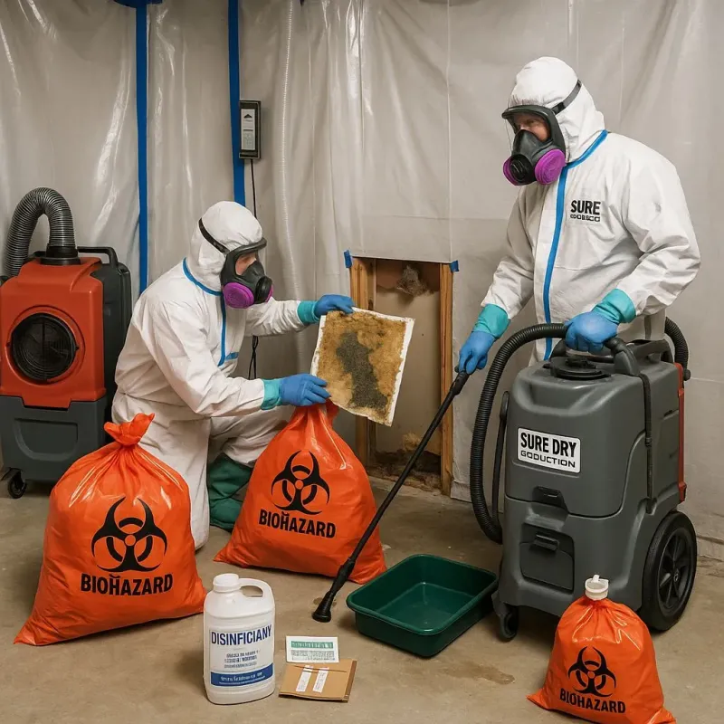 Contaminated Water Handling Protocols process in Milton, WV