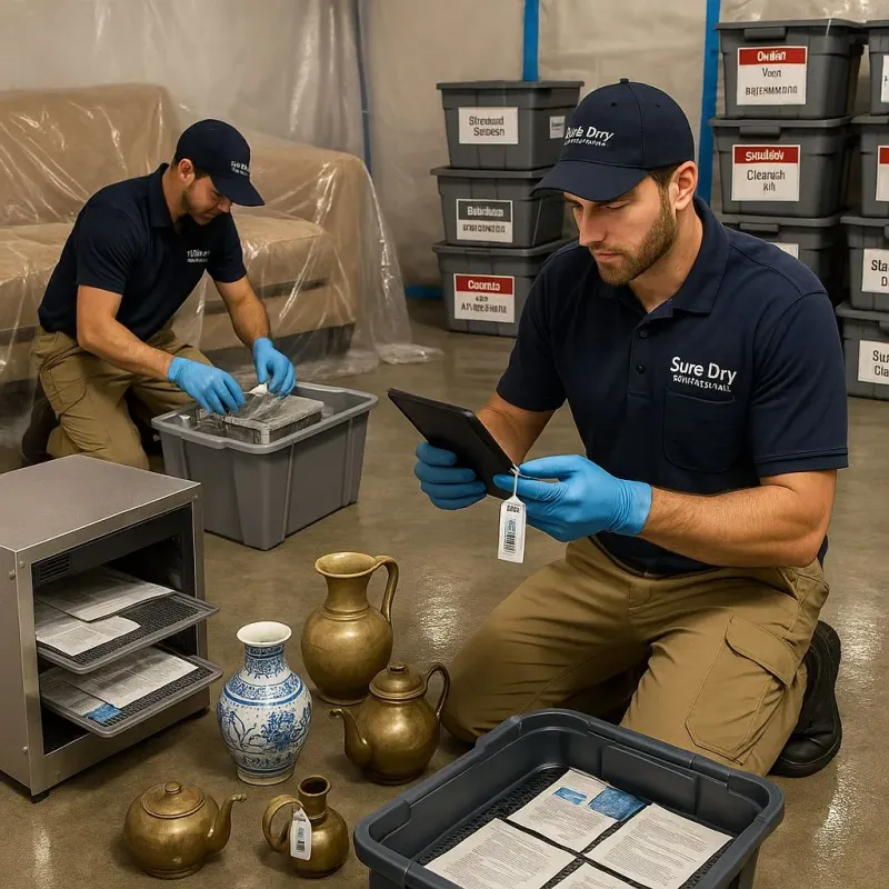 Content Protection and Restoration process in Milton, WV
