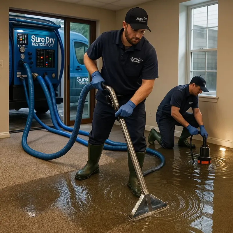 Water Extraction and Removal process in Milton, WV
